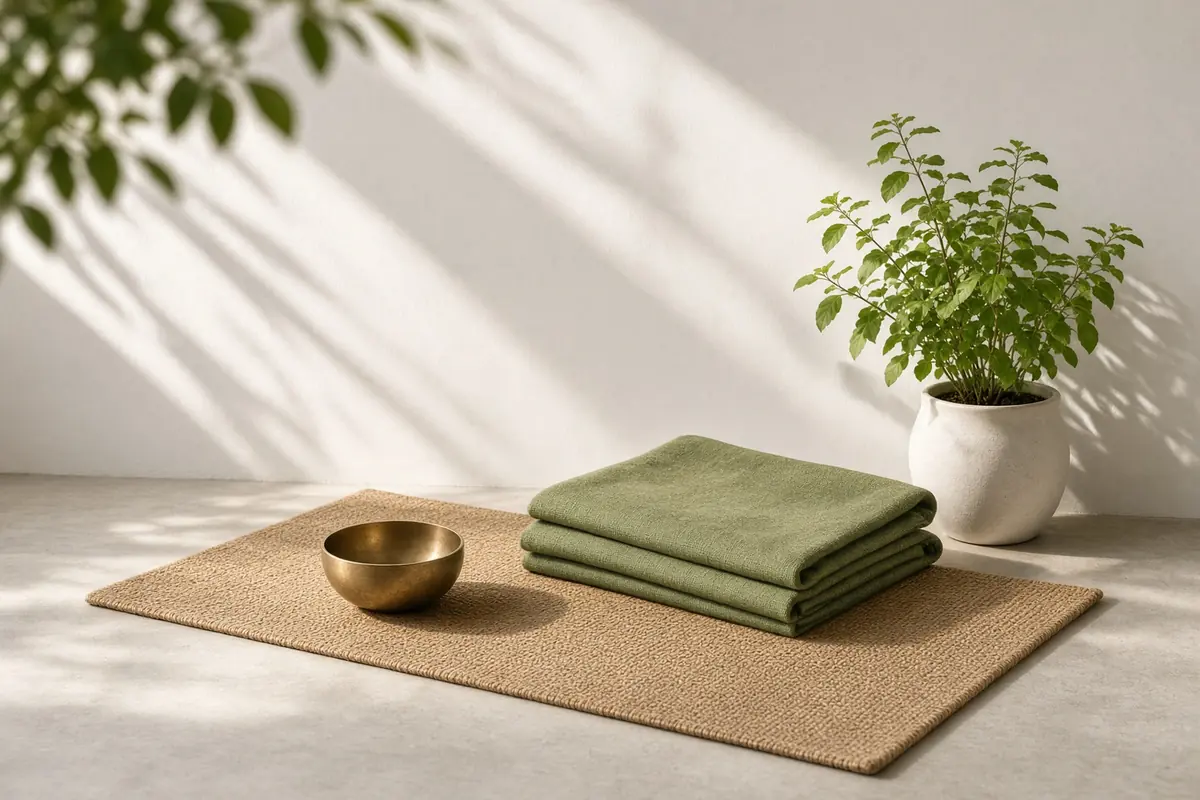 Yoga and pranayama for beginners: a 20-minute home practice