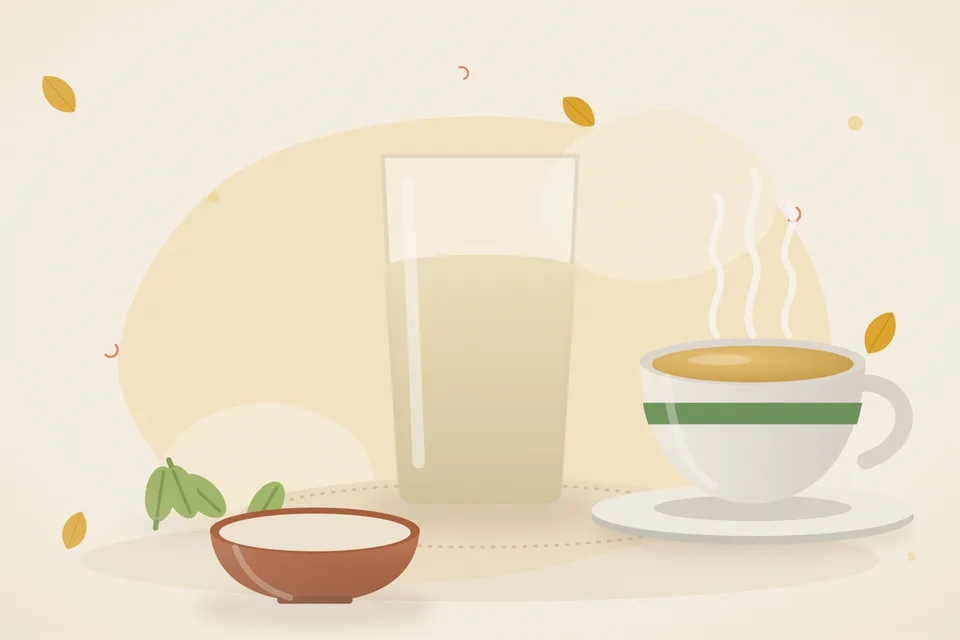 Illustrated still life with cardamom.