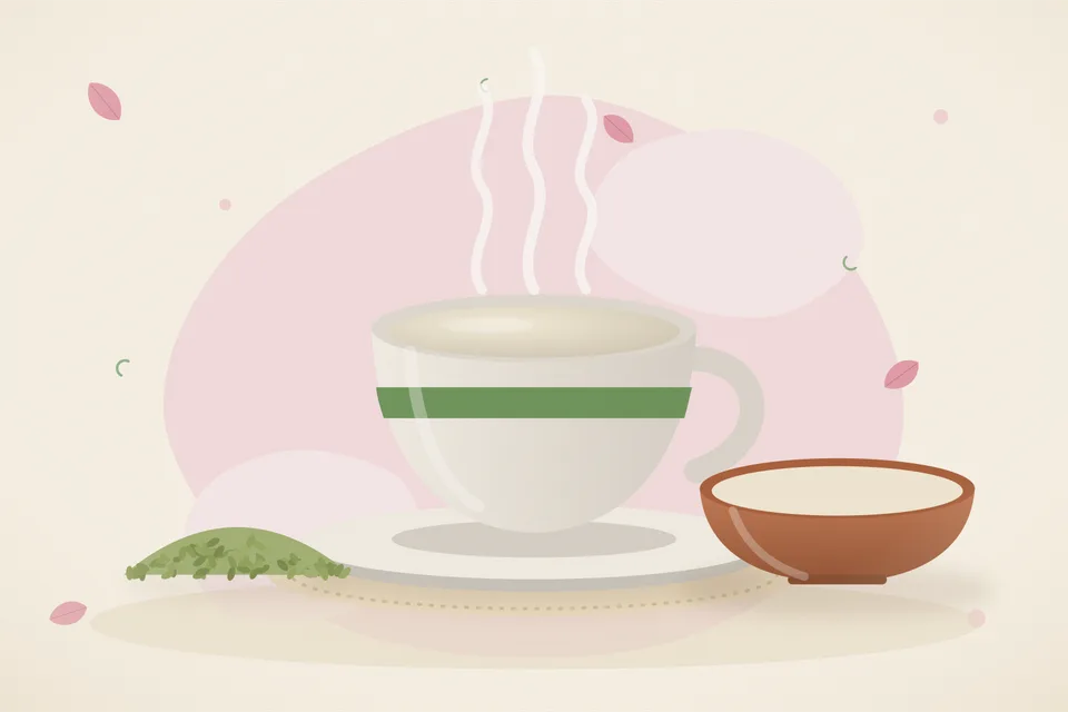 Illustrated still life with fennel seeds.