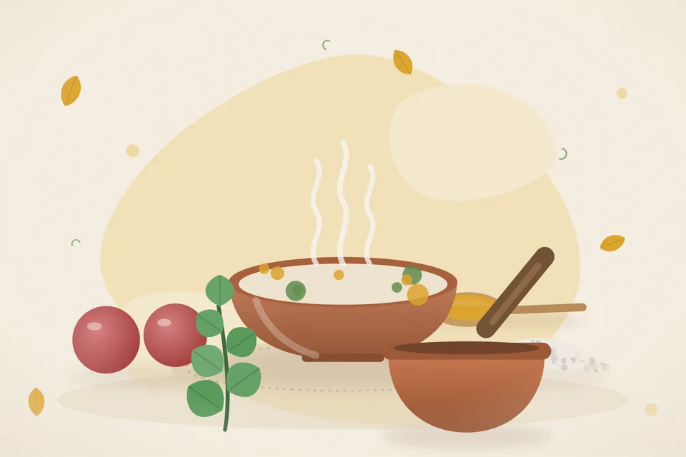 Pomegranate seeds, rock salt and mint leaves on a brass plate