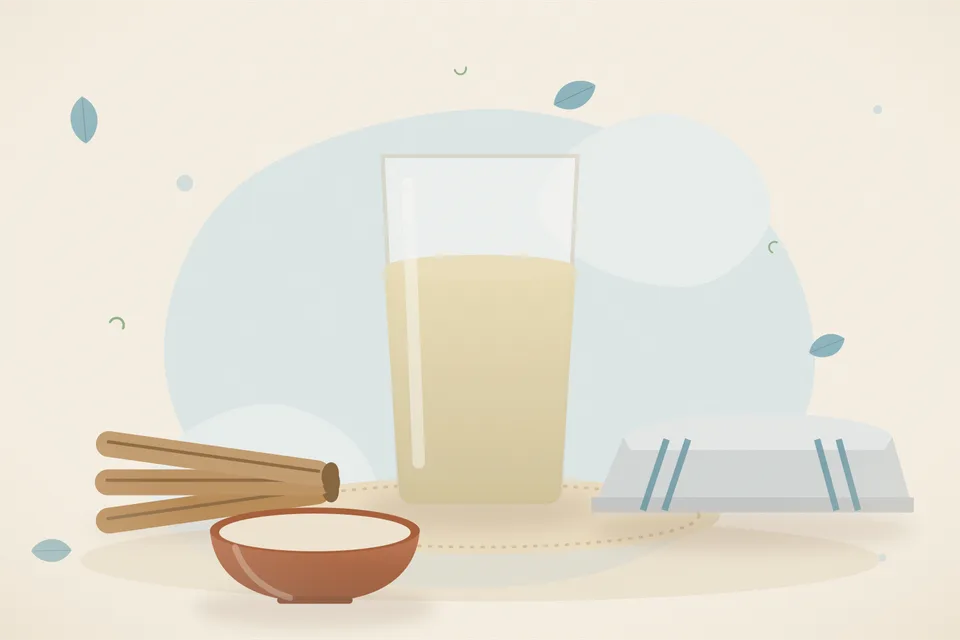 Illustrated still life with mulethi root.