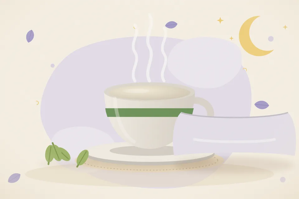 Illustrated still life with cardamom.
